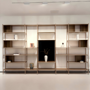 All Aluminum Bookshelf